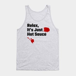 Hot Sauce Splattered Tank Top